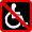 not wheelchair accessible